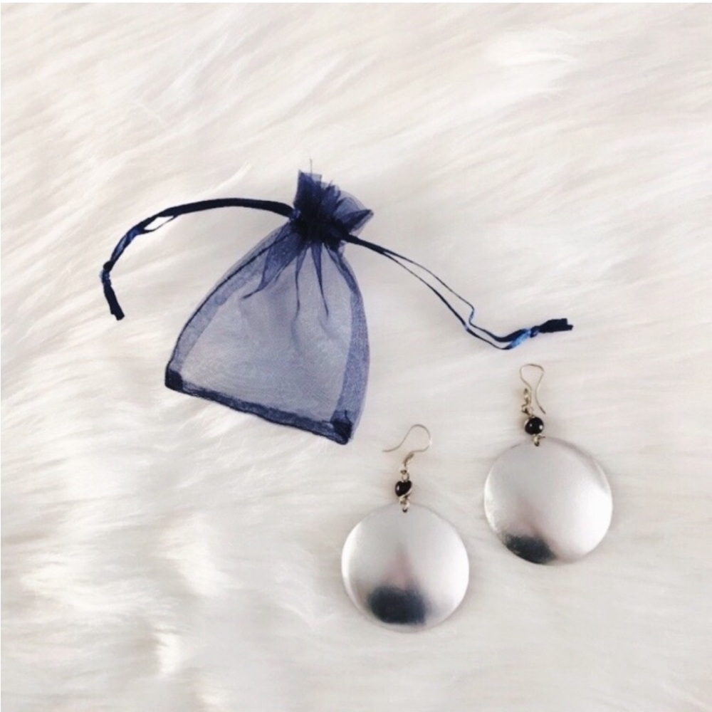 ✨HP✨ Artisan Handmade Recycled Bottle Cap Dandle Drop Earrings